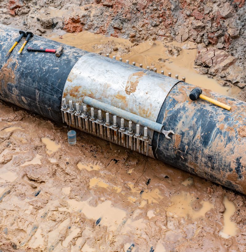 Sewer line replacement service for commercial building Sewer line inspection